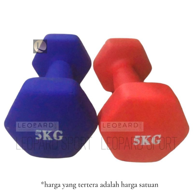 Dumbell 3 Kg Barbel Alat Fitness / 3kg Dumbell