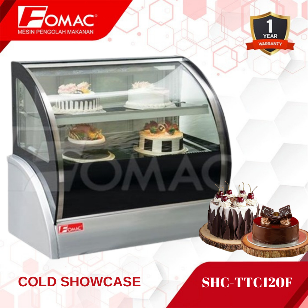 Mesin Showcase Pendingin Cold Showcase SHC-TTC120F FOMAC