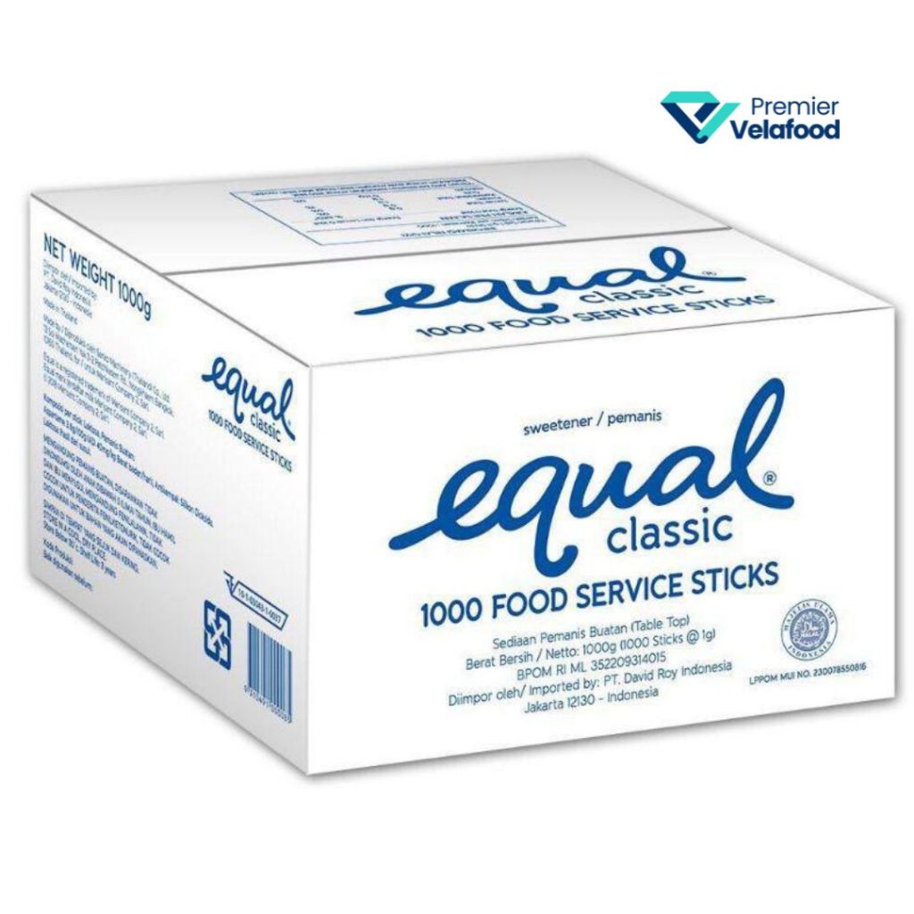 

[HALAL] W2FIT GULA EQUAL CLASSIC SWEETERNER 0 KALORI - 100 STICK KETO DIET