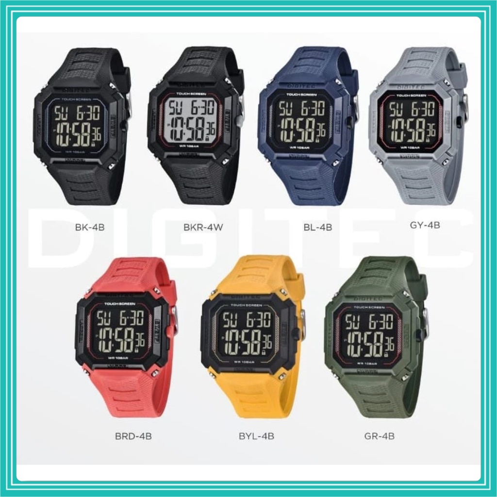 Digitec DG Type DS-8085T DS8085T DS 8085T Jam Tangan Pria