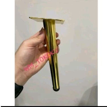 Kaki Sofa Gold/ Kaki Kursi Besi/ Sofa Leg Besi Model Scania/ Kaki SOK- Premium Metal Sofa Leg