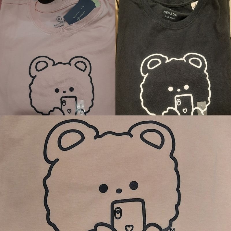 Kaos Wanita Lengan Pendek Nevada