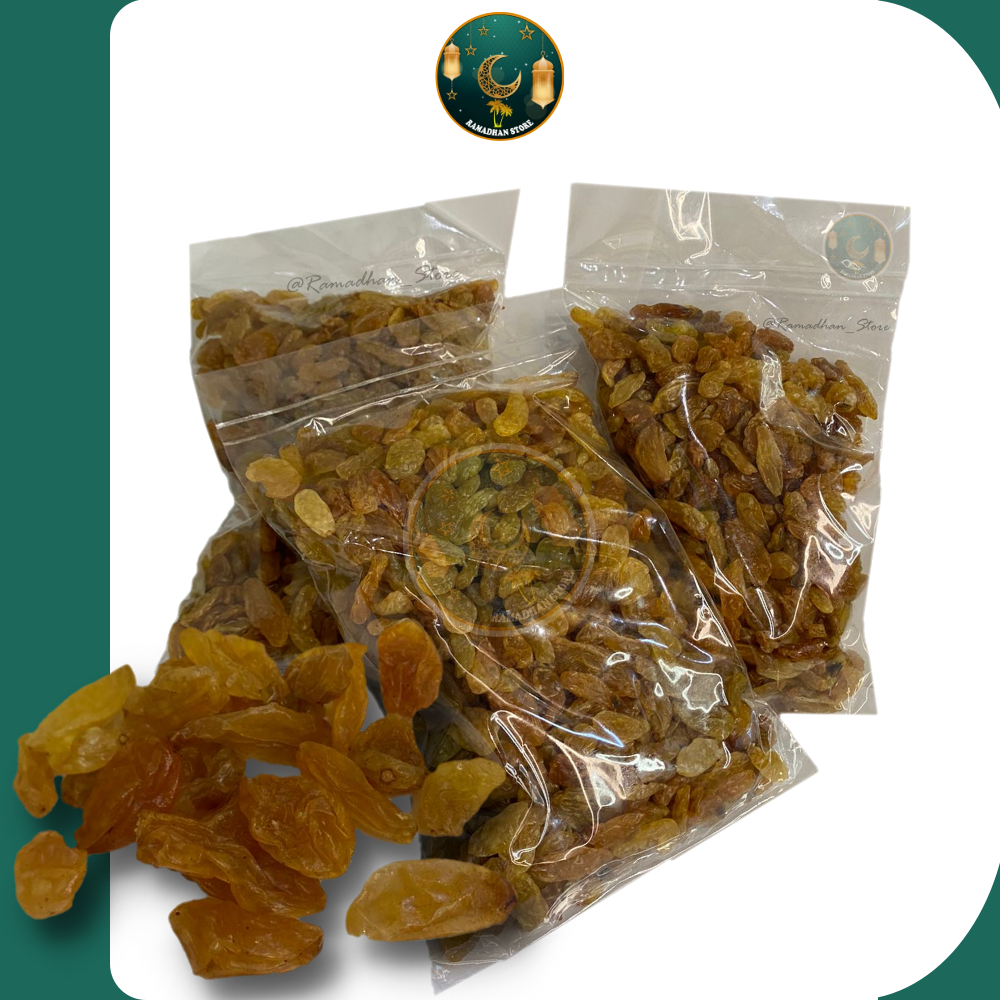 

KISMIS ASAM SEGAR MANIS[500GR//KISMIS JUMBO