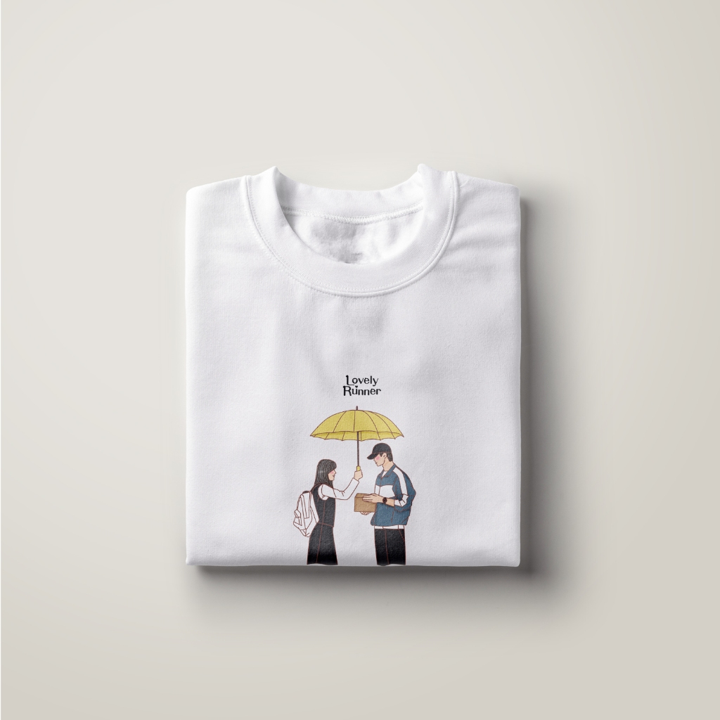 KAOS KDRAMA LOVELY RUNNER KOREAN DRAMA T-SHIRT KOREAN DRAMA KDRAMA MERCHANDISE KAOS DRAMA KOREA