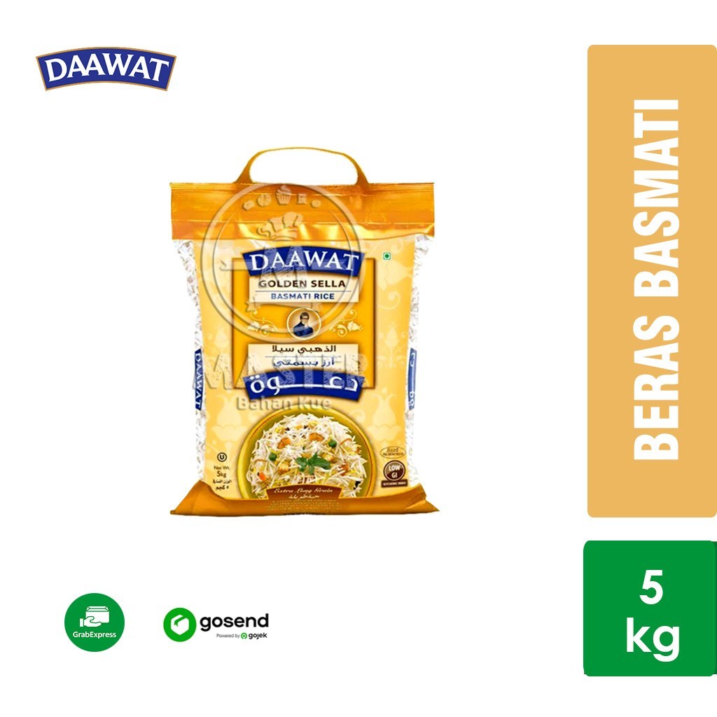 

Beras Basmati Daawat Golden Sella 5 kg [KHUSUS INSTANT]