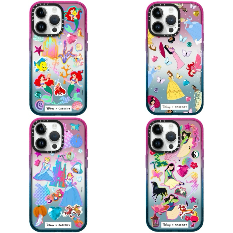 ‼️ PRE-ORDER ‼️ CASETIFY DISNEY PRINCESS COTTON CANDY CASE IPHONE 11 12 12 PRO 12 PRO MAX 13 13 PRO 