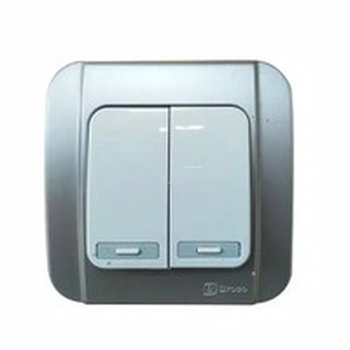 Broco Saklar Seri Hotel Galleo Silver
