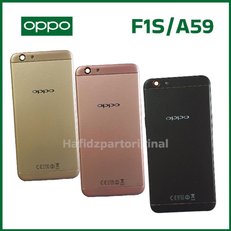 Backdoor Backcover Casing Belakang Tulangan Tengah Bazzel  Belakang Oppo F1S / A59 New