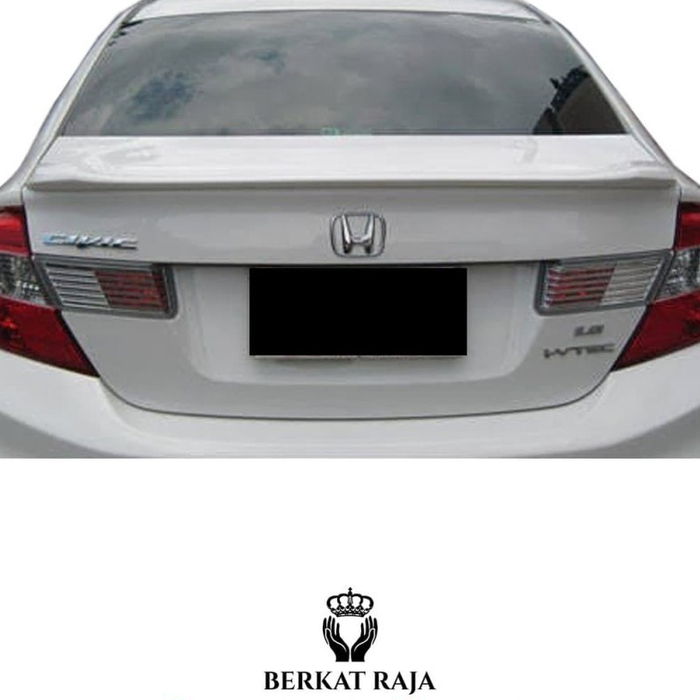 Spoiler Ducktail Civic FB 2012 - 2015 ( PLASTIK ABS )