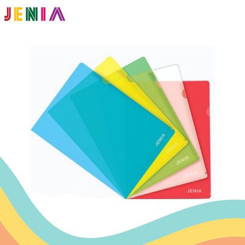 

1 PCS MAP L JENIA / BISNIS FILE / MAP FILE / MAP L PLASTIK / MAP L POLOS