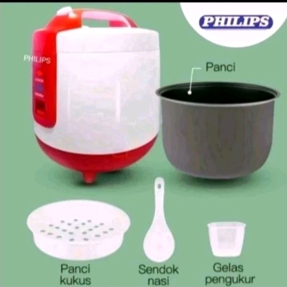 MAGICOM PHILIPS HD-3119 RICE COOKER/MASAK NASI