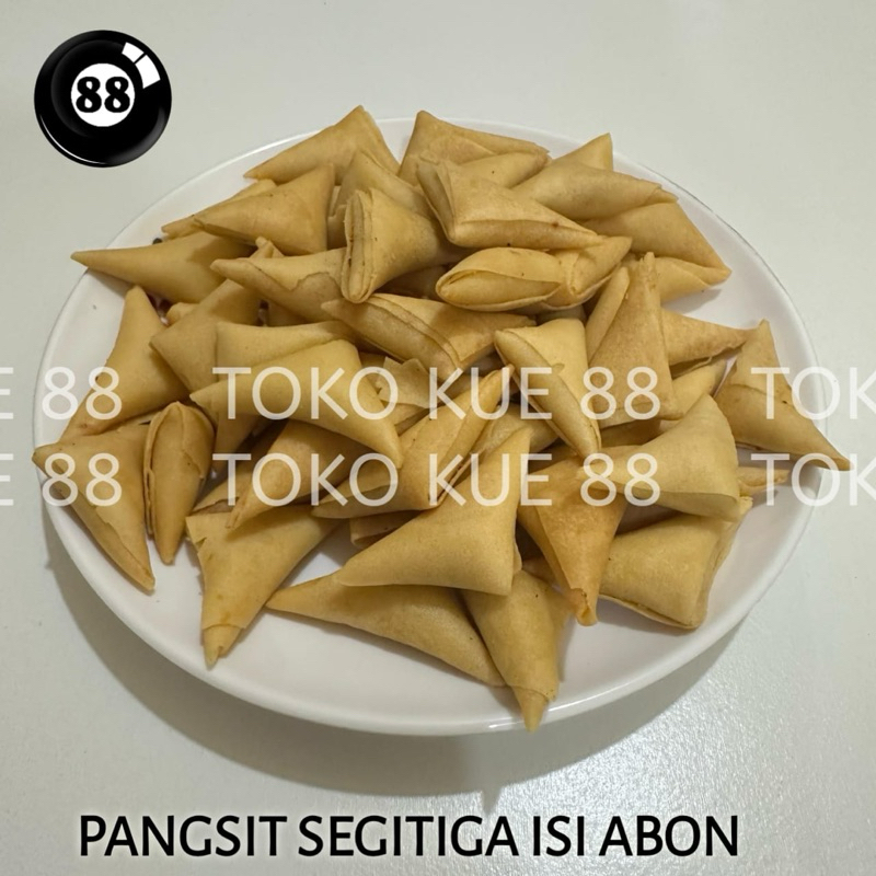 

Samosa Abon 250 Gram - Pangsit Abon 250 Gram - Pastel Udang 250gram - Pastel Udang 1/4 kg - Pastel Udang Spesial