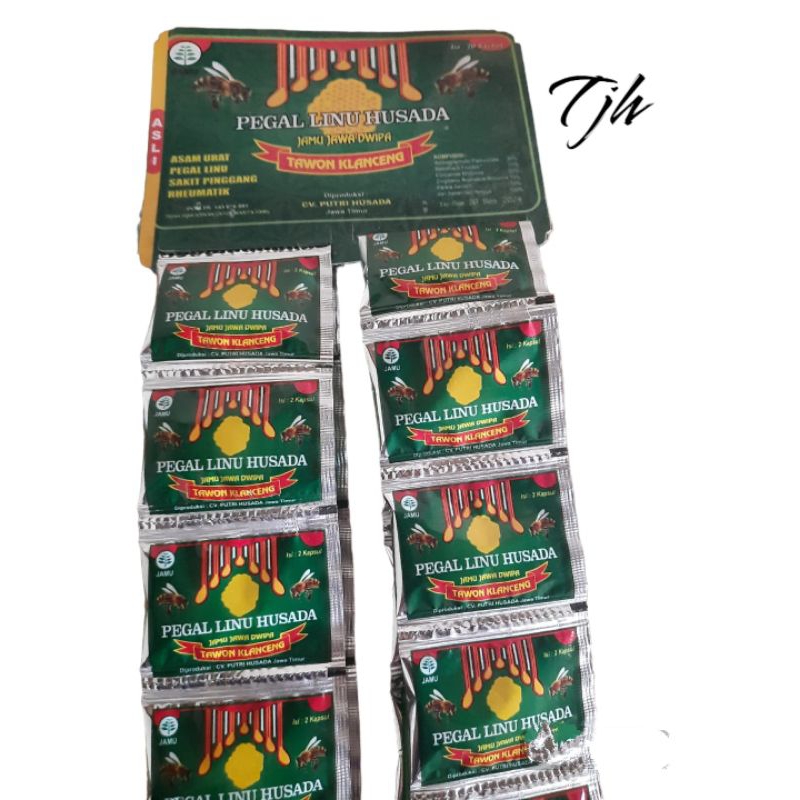 Jamu kapsul Pegal Linu Husada