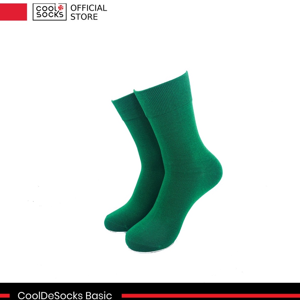 ART H67N Kaos Kaki Polos CoolDeSocks Basic  Green  Warna Hijau