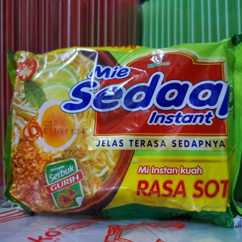 

MIE INSTAN SEDAAP RASA SOTO