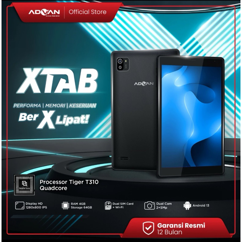 Advan XTab 4/64 Gb Tablet Android