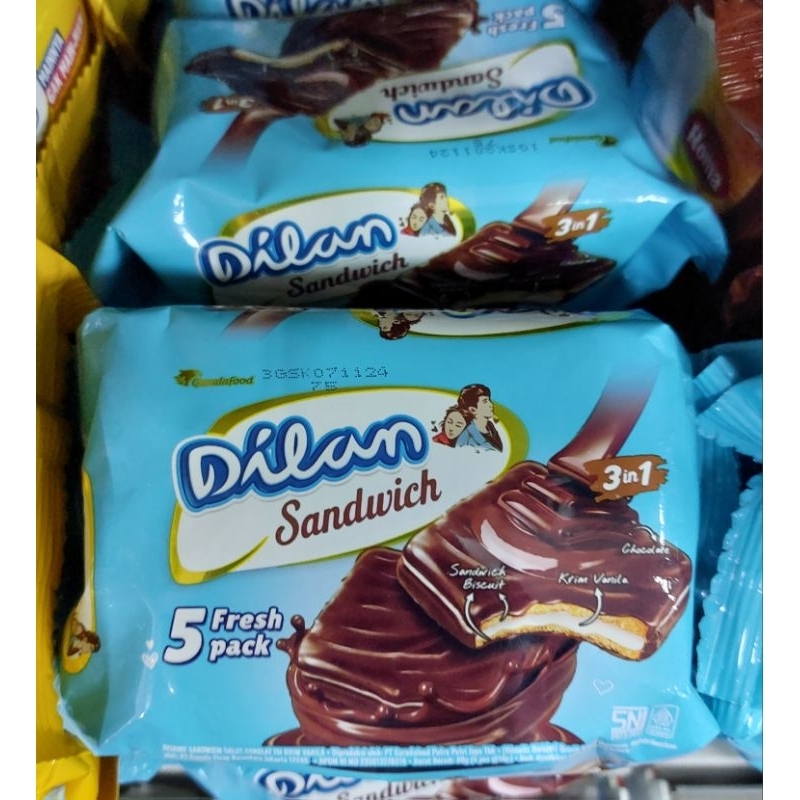 

KZ - dilan sandwich coklat 80g