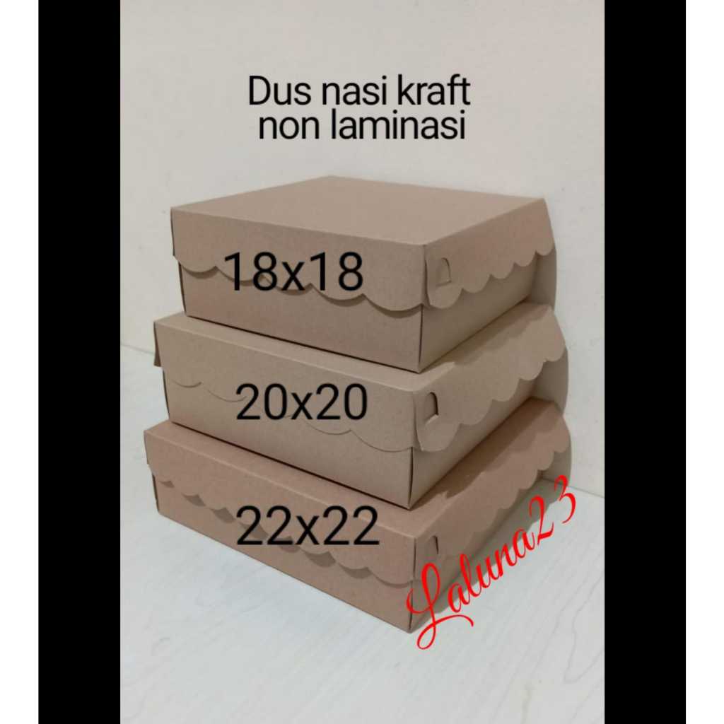 

dus nasi catering non laminasi (1pc)