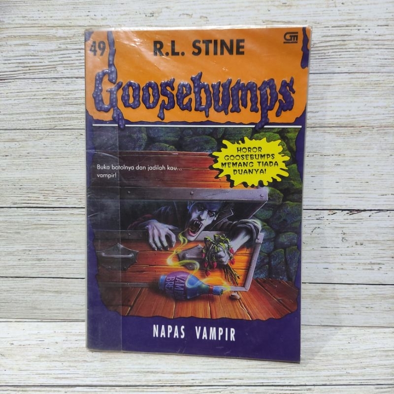 Novel goosebumps R.L.Stine - Napas Vampir