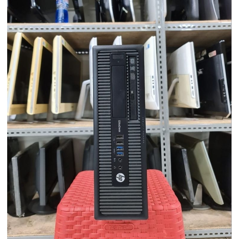 PC HP ELITEDESK G1 SFF CORE i3 4150 RAM 8GB SSD 128GB MURAH BANGET JURAGAN