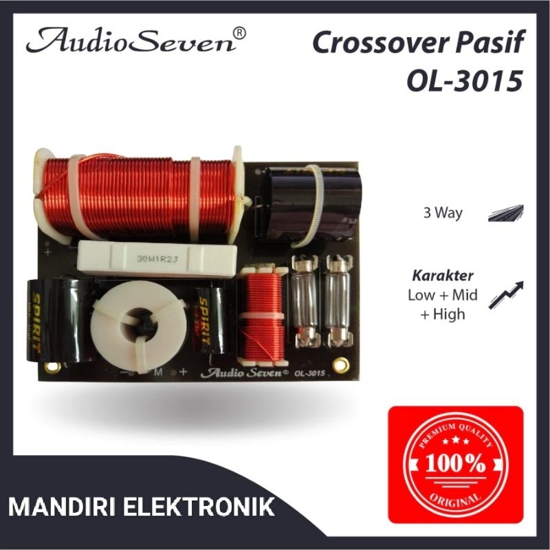 CROSSOVER PASIF 3 Way Audio Seven OL-3015