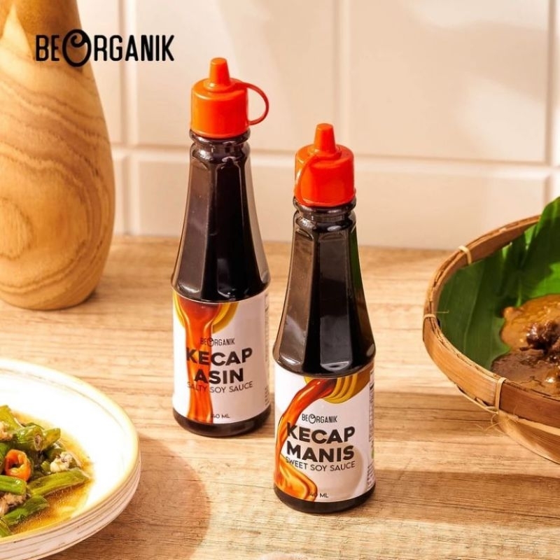 

Be Organik Kecap Manis dan Asin Organik 140 ml