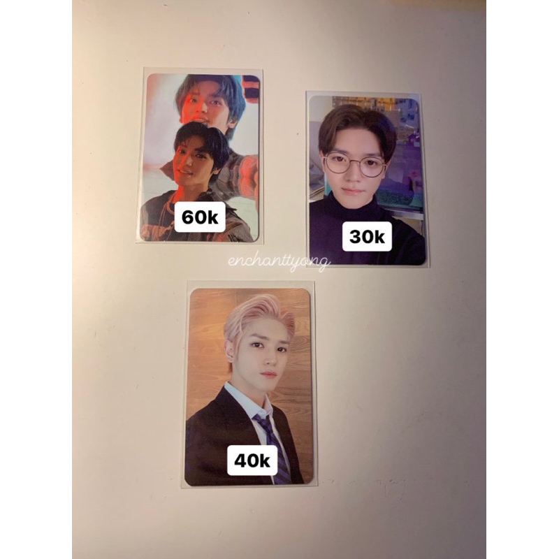 PC NCT Taeyong Superone Superm US, Sticker Ar Selca, & The Final Round 2nd Player Kihno (BUMN)