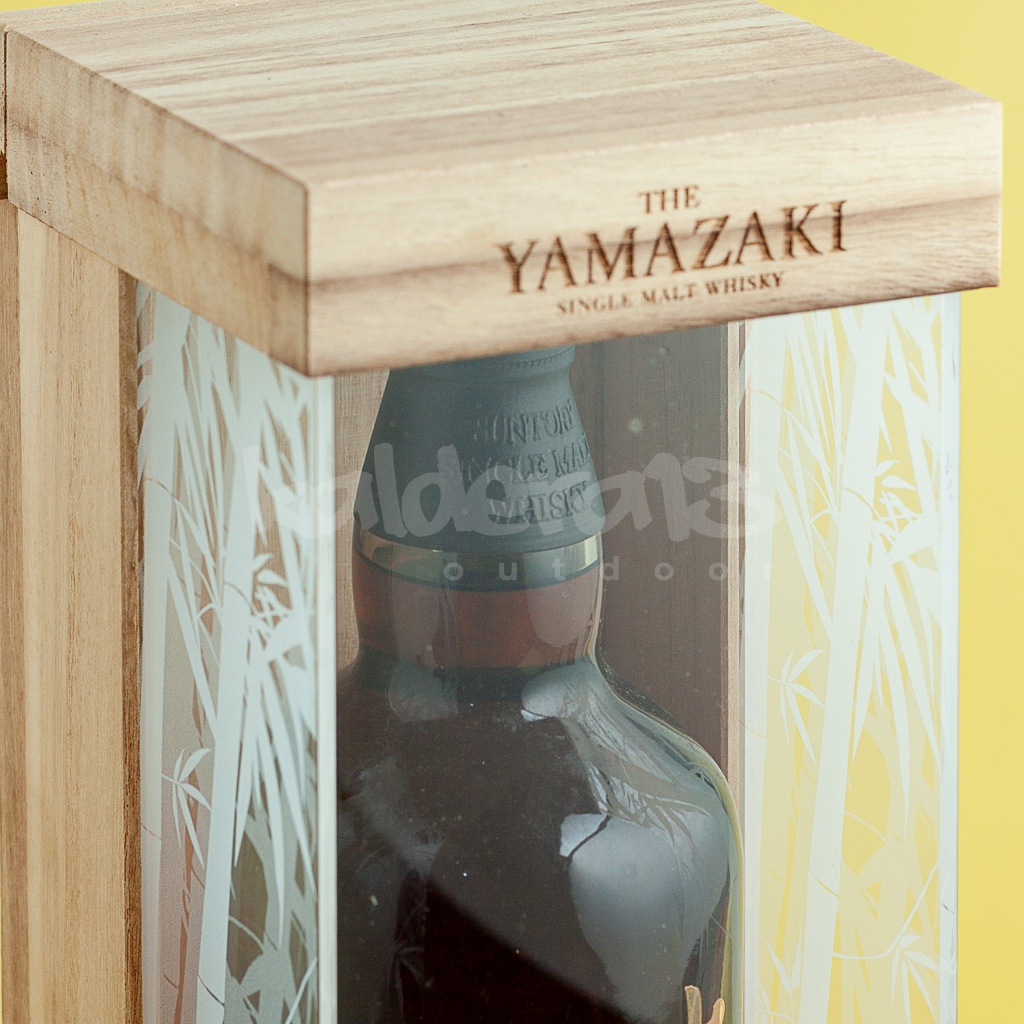 Botol bekas The Yamazaki 18 Limited Edition Rate + Box Kayu