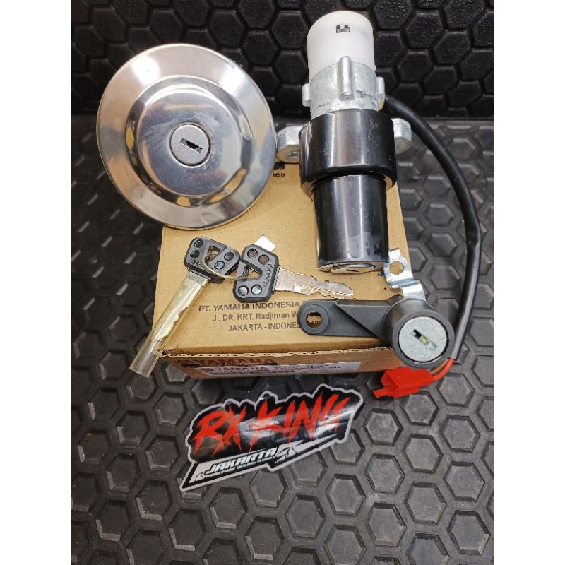kunci kontak set tutup tengki vixion old vixion lama oem ori yamaha