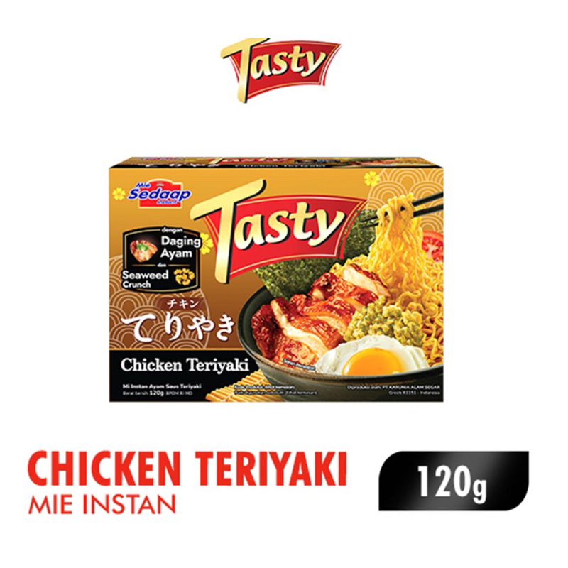 

Tasty Mie Instant Bakmi Ayam 129 g sedaap mie