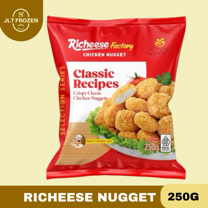 Richeese Chicken Nugget / Naget Ayam Richeese Classic - 250g