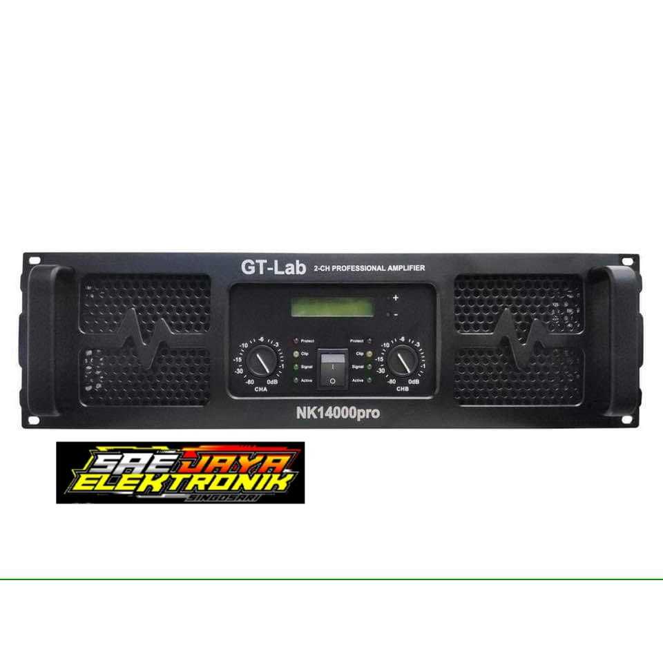 Power Amplifier GT Lab RDW NK 14000 PRO / NK14000 PRO - 2 channel