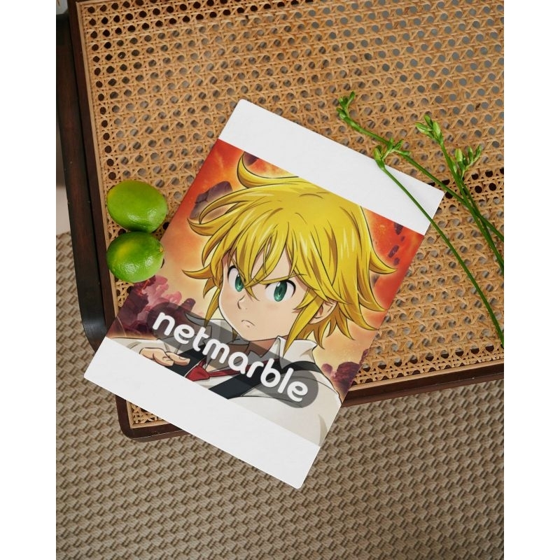 Kartu Anniversary 7DS Seven Deadly Sins Meliodas Grand Cross