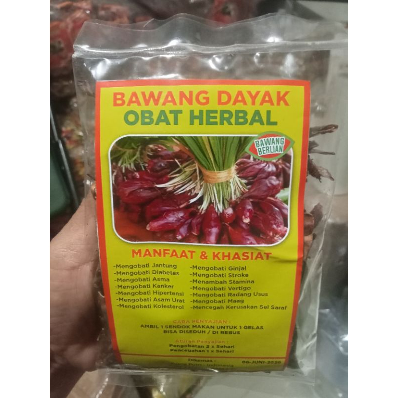 

Teh Herbal Bawang Dayak Berlian/Teh Bawang Dayak Berlian