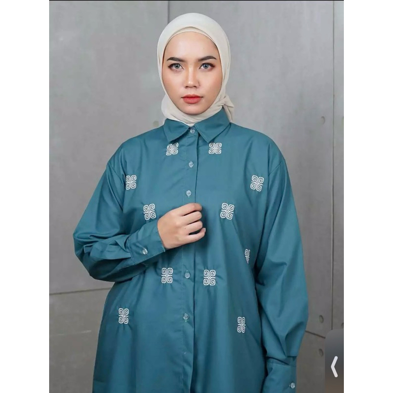 Restu Anggraini - Junonia Shirt Blouse Bordir