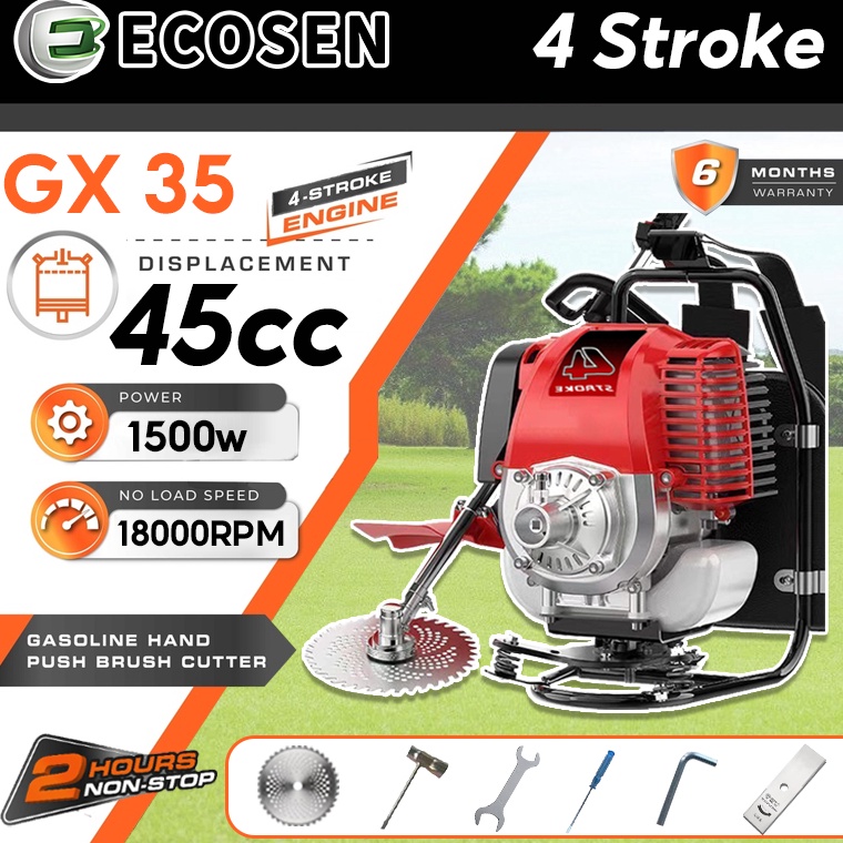 Penjualan Terbanyak Mesin Potong Rumput Gendong 4 Tak Brush Cutter 4 Stroke Kualitas TerbaikMesin Po
