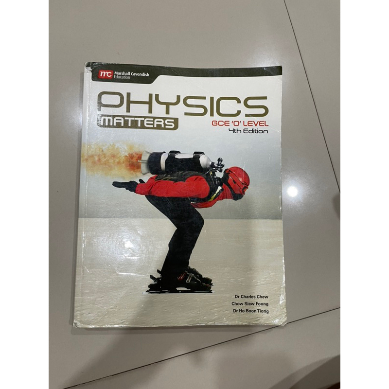 BUKU PHYSICS MATTERS GCE O LEVEL 4th EDITION - MARSHALL CAVENDISH