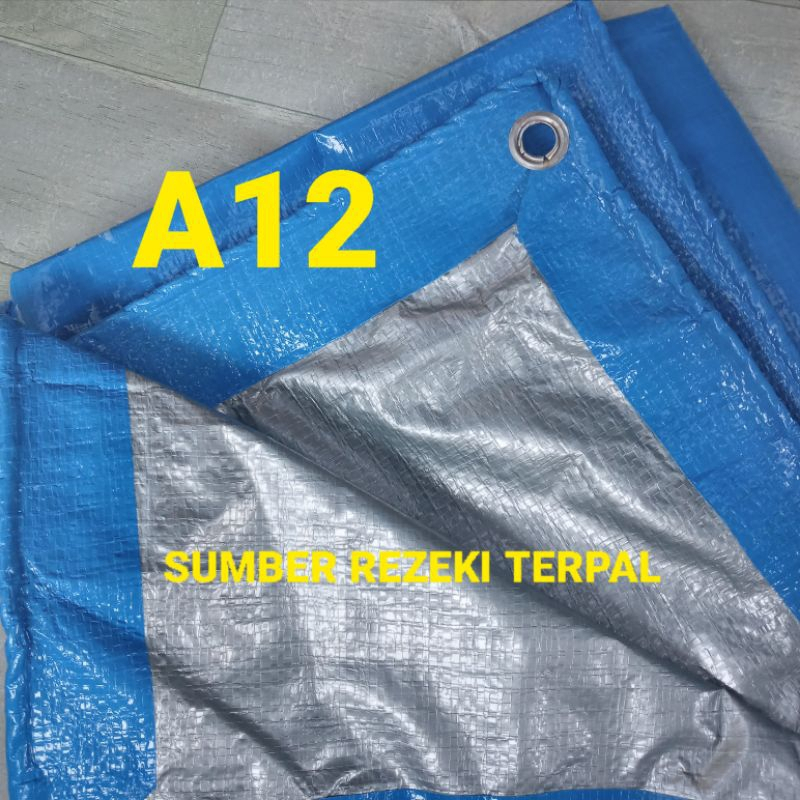 Terpal Tenda 2x2 2x3 2x4 Meter A12 Terpal Jemur Padi Terpal Kolam Ikan
