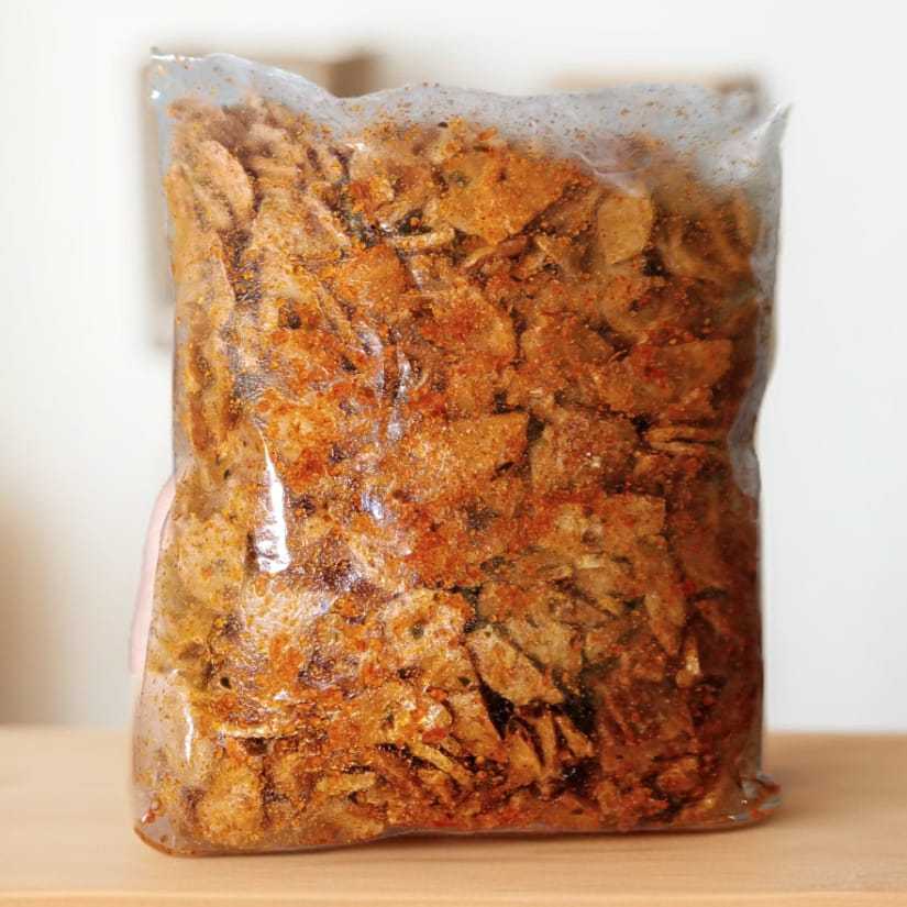 

Basreng Pedas Daun Jeruk 500 gram (Snack Piece)