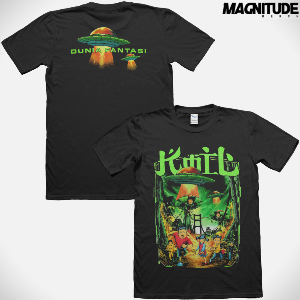 Magnitude T-Shirt - Koil - Dunia Fantasy  | Kaos musik | Kaos band | Kaos Metal | BOOTLEG |