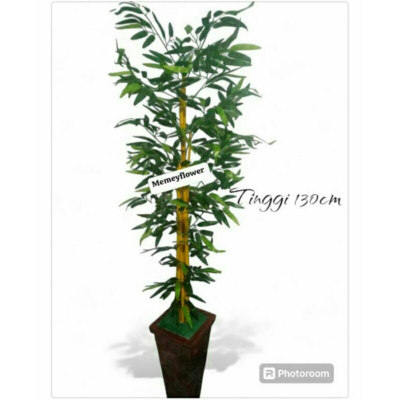 Pohon Bambu Kuning//Bambu Artificial//Bambu Hoki130cm