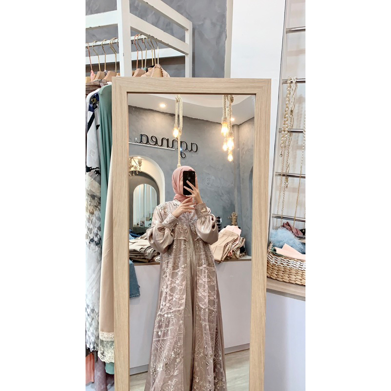 gamis amori brokad kasa