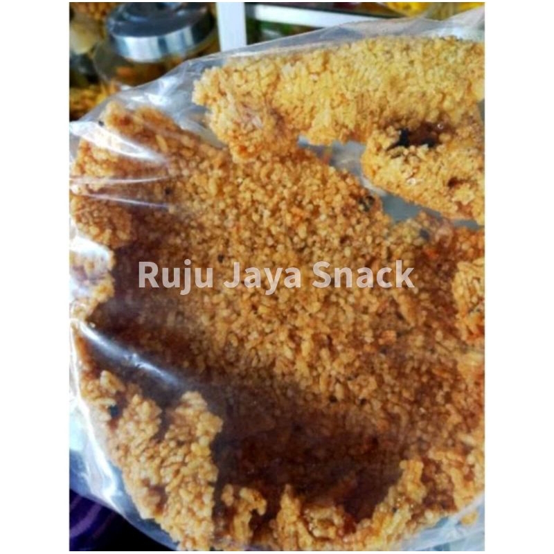 INTIP/KERAK NASI RASA ASIN GURIH & MANIS/REMUKAN INTIP 250GRAM