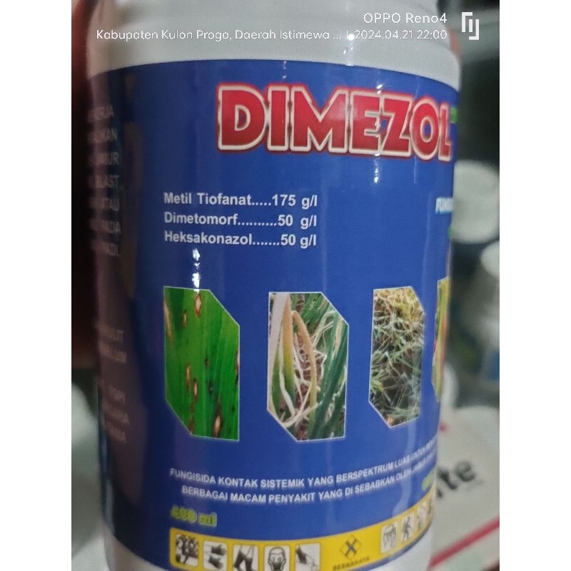 fungisida antranoksa basah/kering, pateq cabai, lodoh bawang merah dll 400 ml