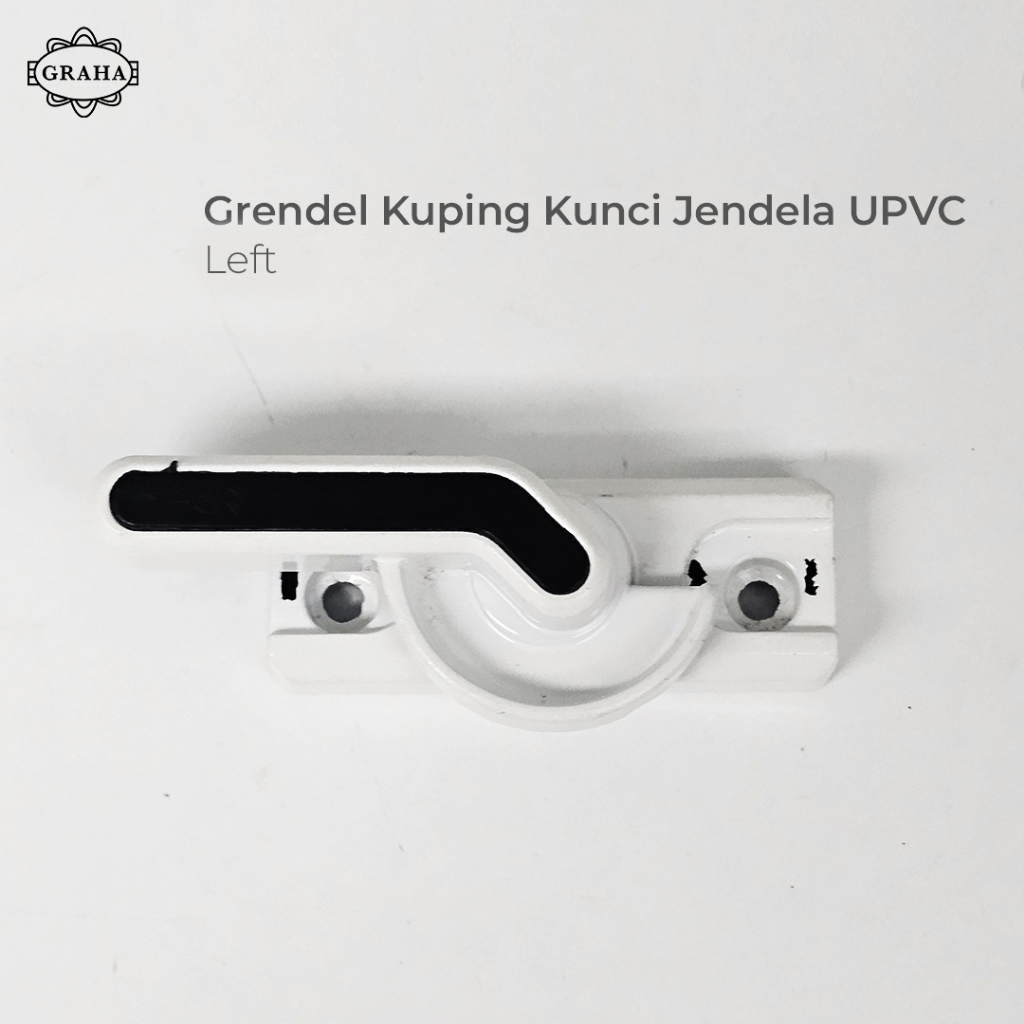 Grendel Kuping Kunci Jendela UPVC - L
