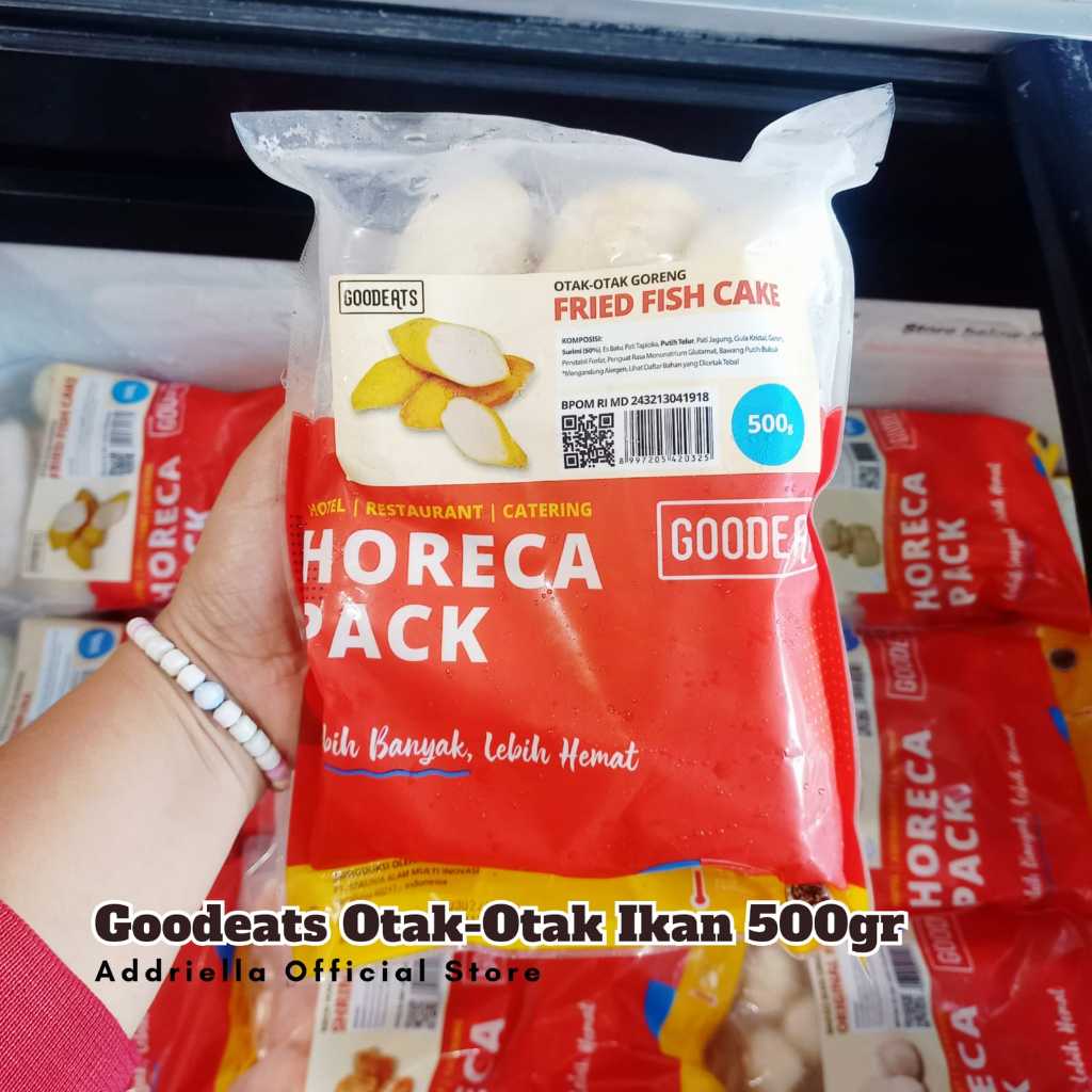 

ADDRIELLA Goodeats Fried Fish Cake/Otak Otak Goreng 500gr | Goodeats/Frozenfood/Frozenfood Murah