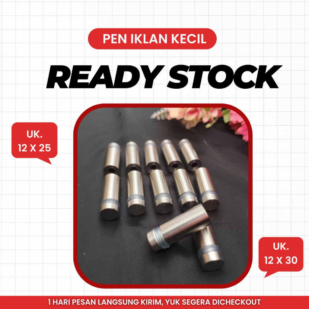 Pen iklan kecil / pen akrilik / baut akrilik / pin akrilik