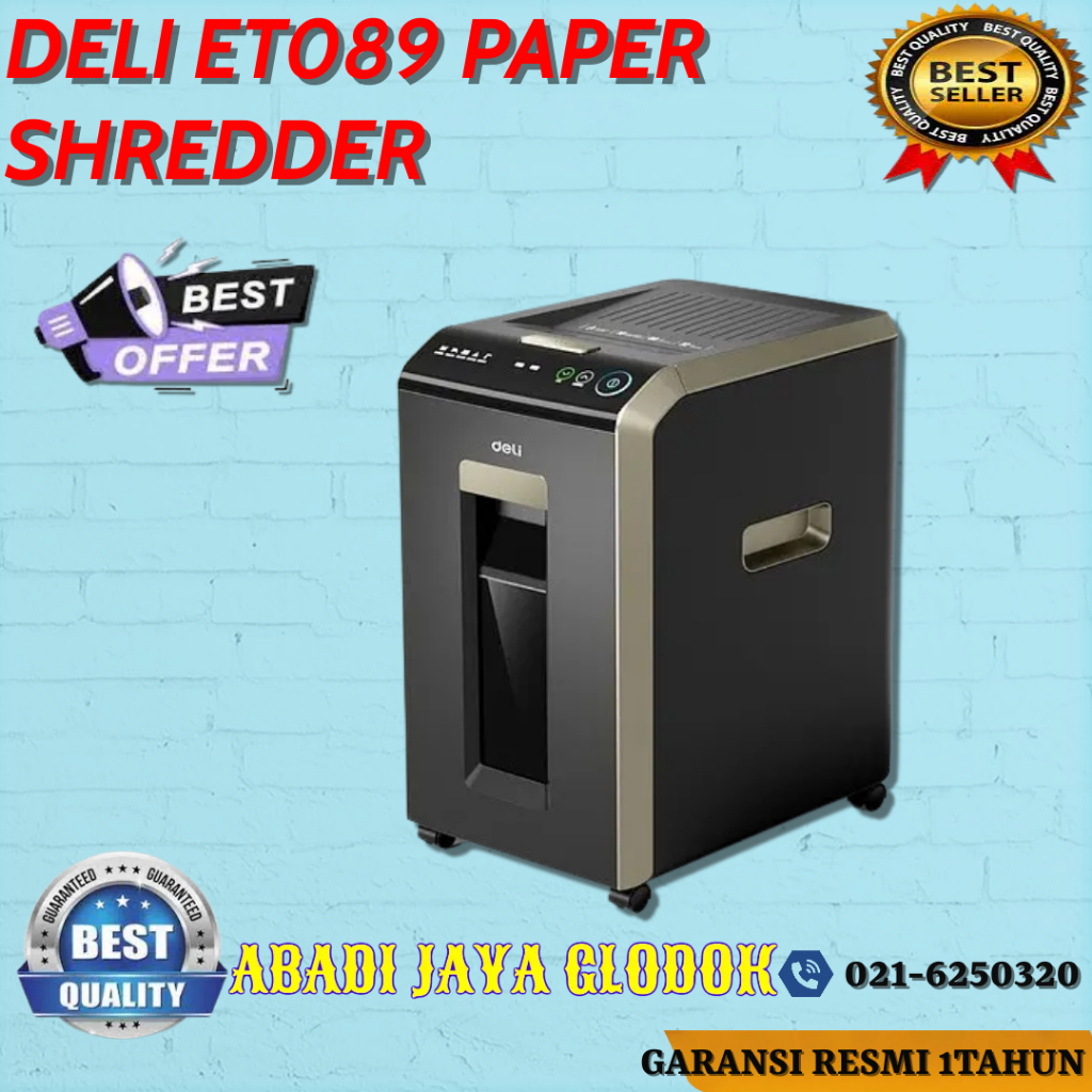 DELI ET089 PAPER SHREDDER