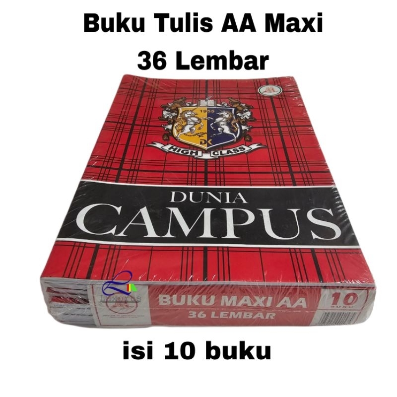 

Buku Tulis AA Maxi Campus 36 Lembar