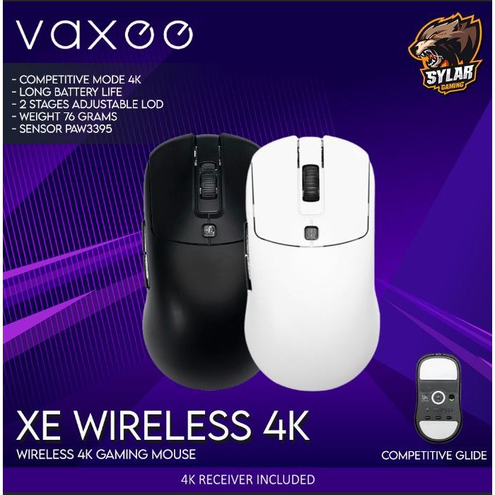 Vaxee XE Wireless 4K Gaming Mouse